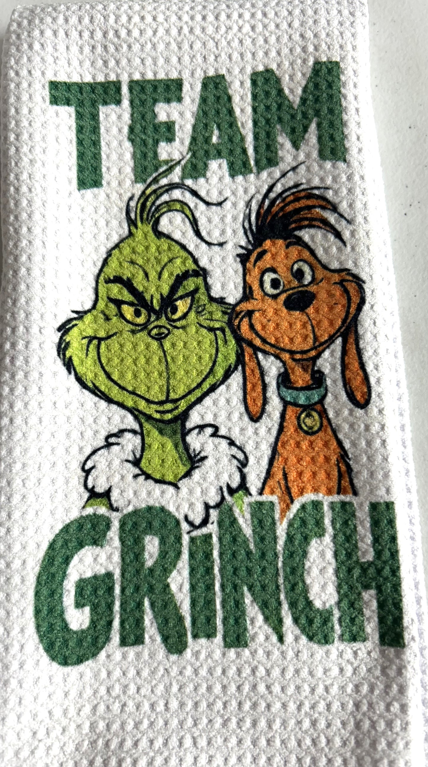 TOWELS - CHRISTMAS GRINCH TEAM GRINCH