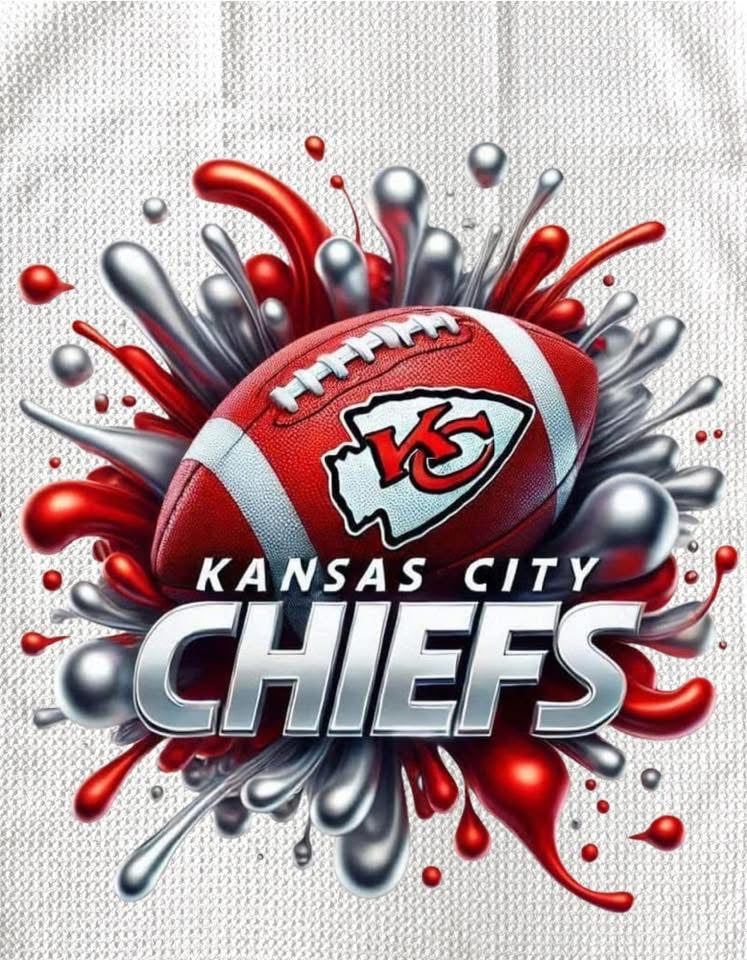 TOWELS - FOOTBALL KANSAS CITY CHIEFS SPLASHES