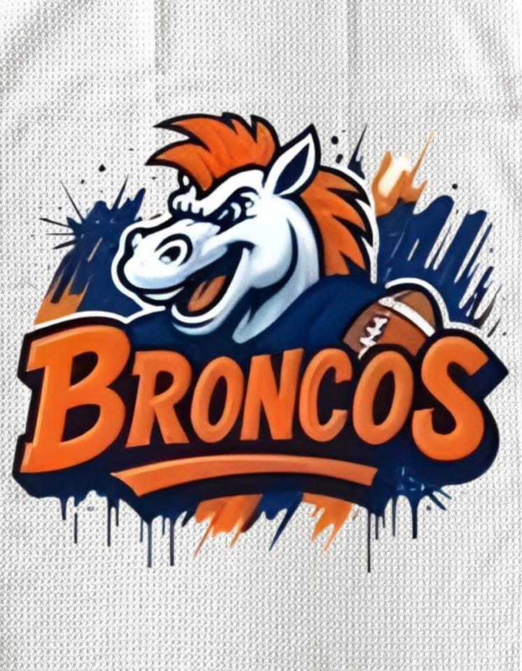 TOWELS - FOOTBALL DENVER BRONCOS HORSE