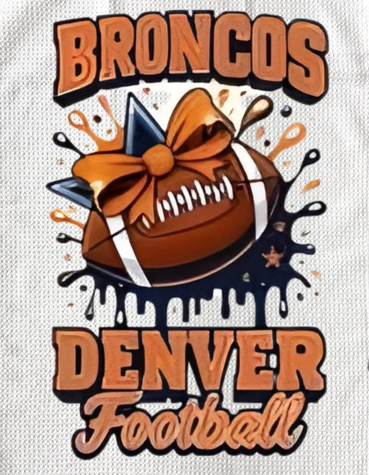 TOWELS - FOOTBALL DENVER BRONCOS BOW