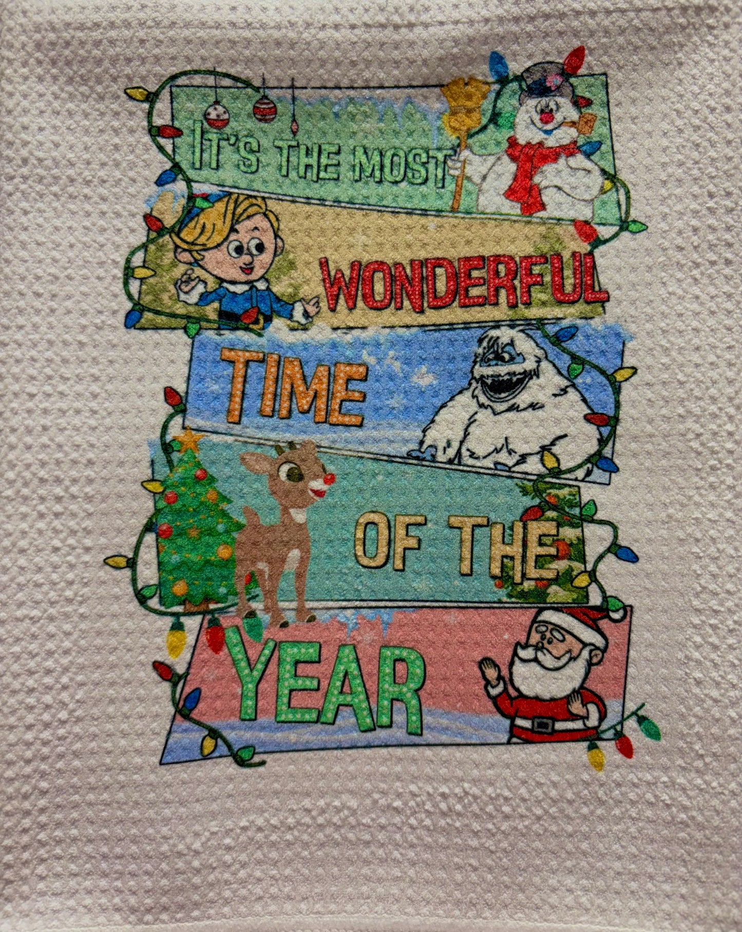 TOWELS - CHRISTMAS CLASSIC LIGHTS