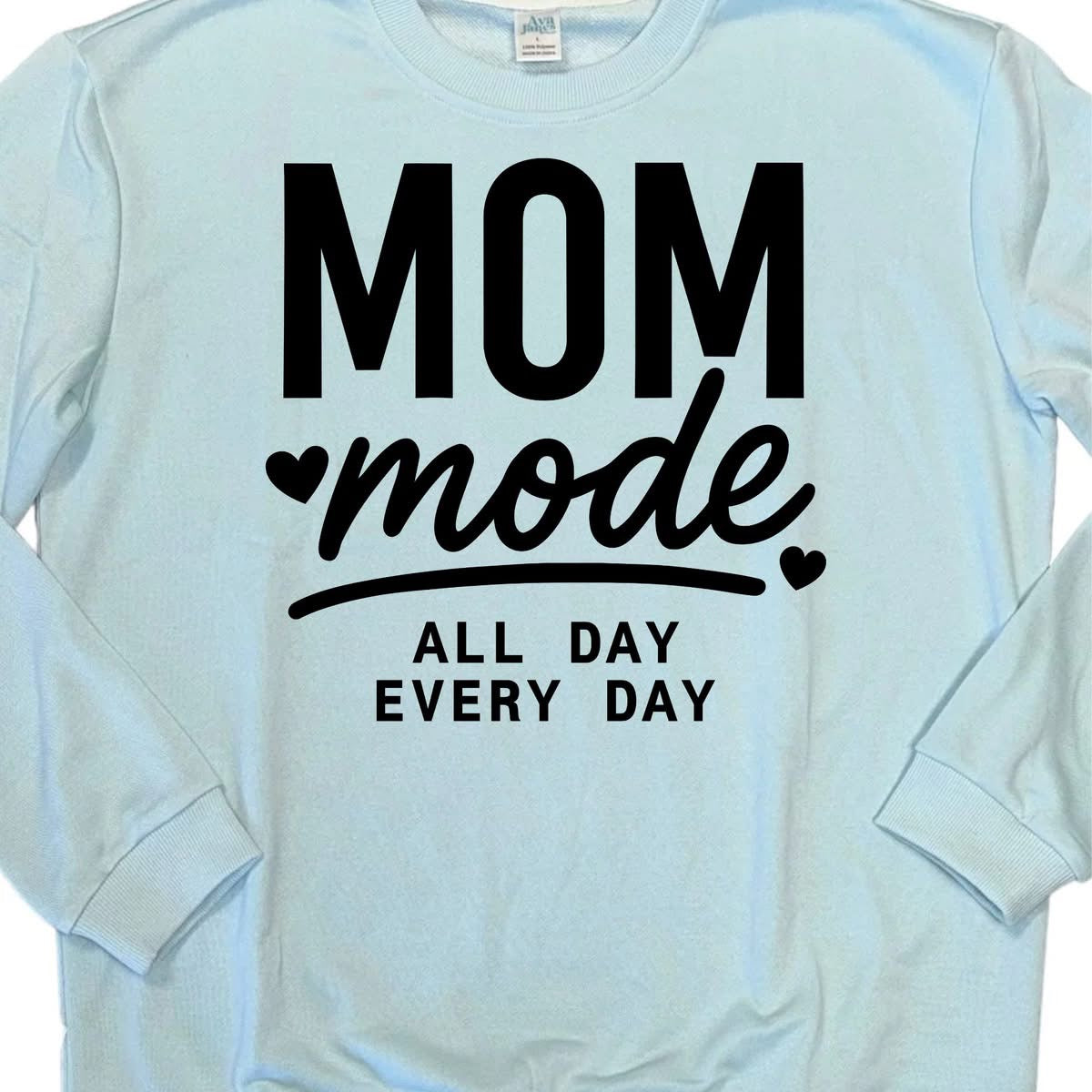 CREW NECK - MOM MODE