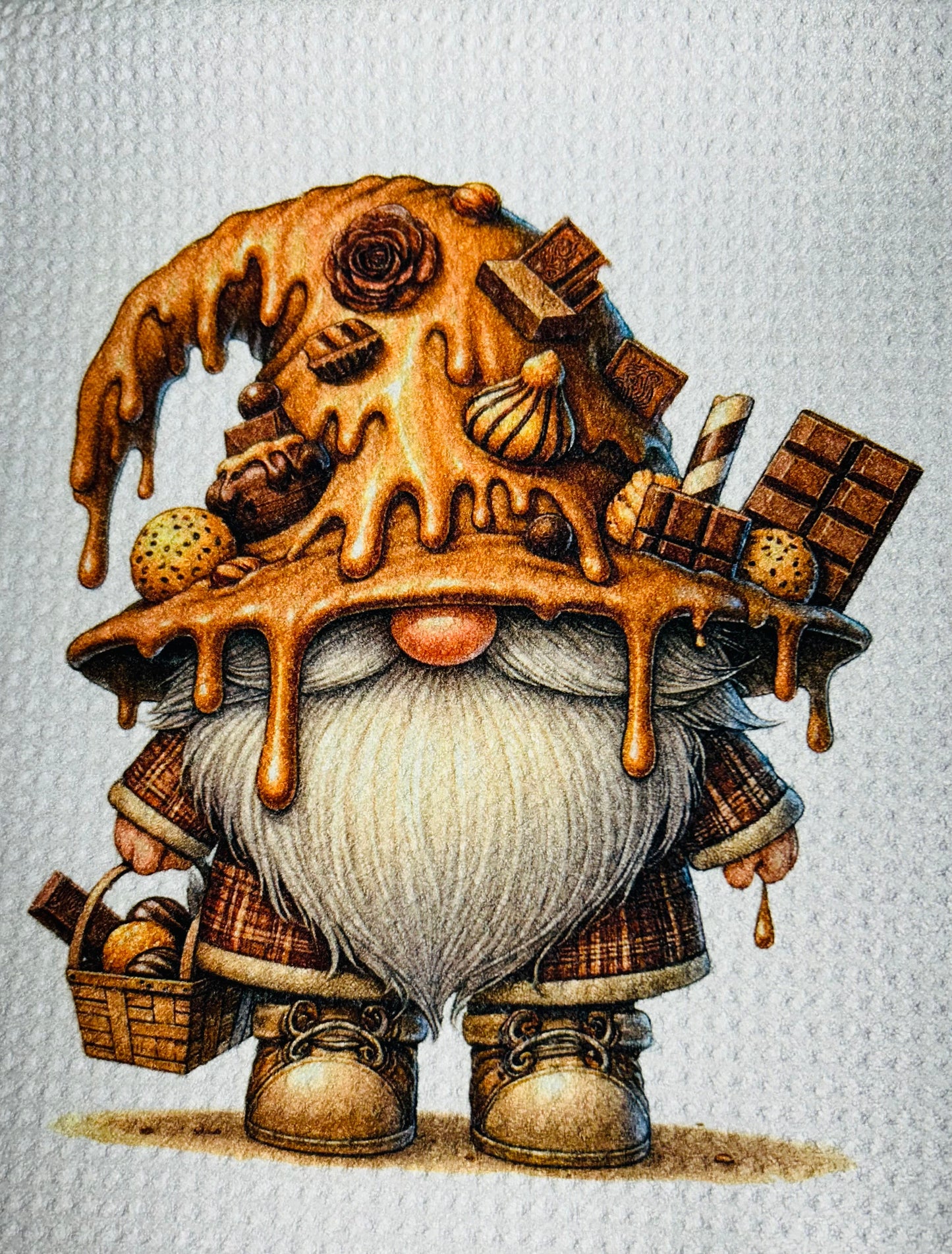 TOWELS - GNOME CHOCOLATE PEANUT BUTTER