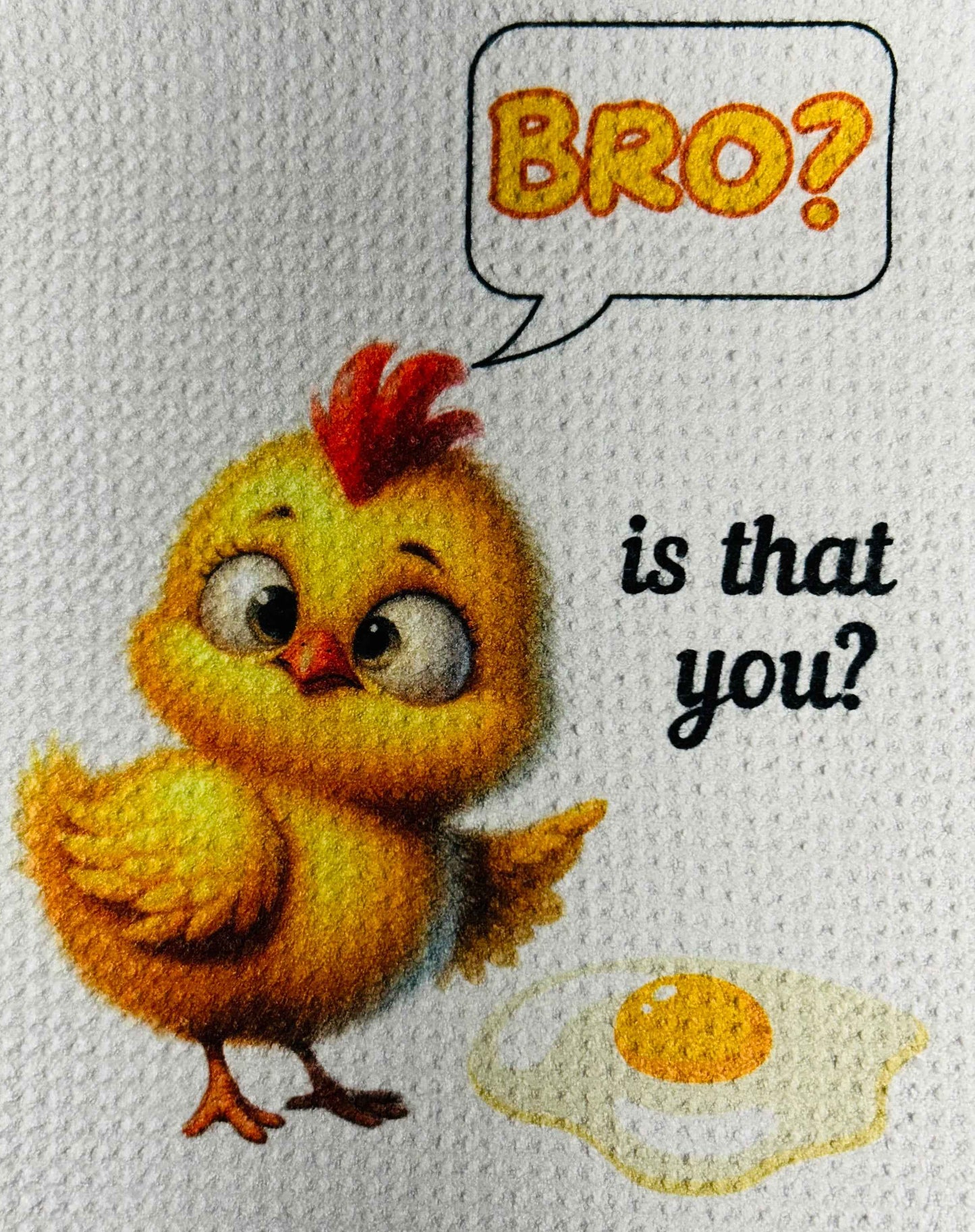 TOWELS - CHICKEN/ROOSTER BRO IS THAT YOU?