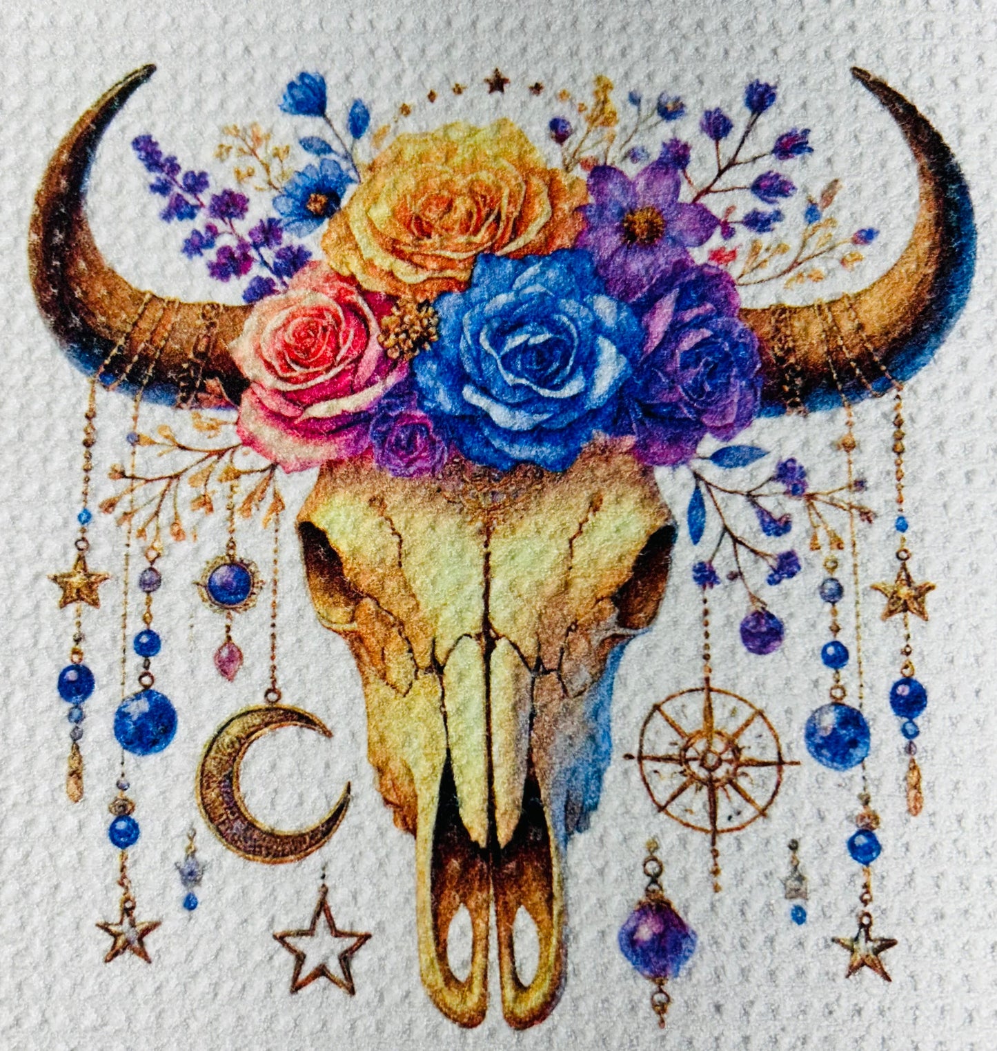 TOWELS - SOUTHWEST SKULLS STARS