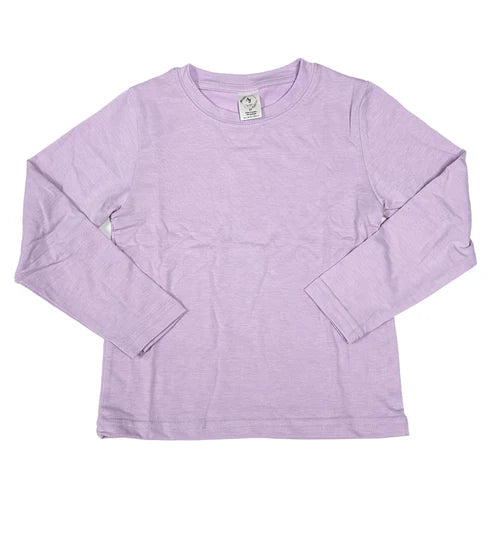 Z. LONG SLEEVE - BLANK CUSTOM LAVENDAR