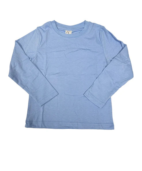 Z. LONG SLEEVE - BLANK CUSTOM LIGHT BLUE
