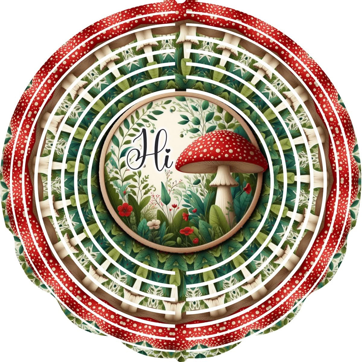 WIND SPINNER - MUSHROOM HI