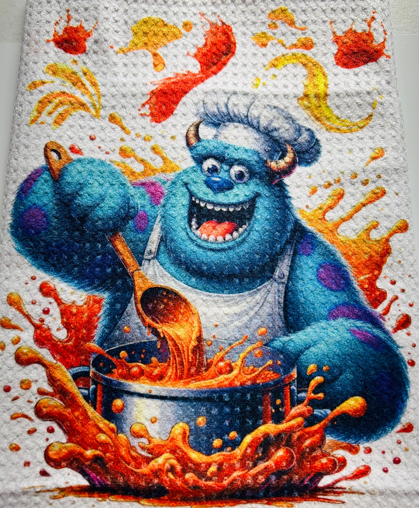 TOWELS - CARTOON CHARACTER MONSTERS FURRY