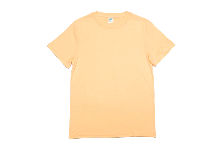 Z. T-SHIRTS BLANK CUSTOM PEACH
