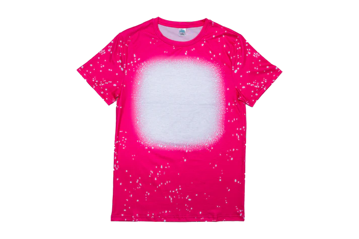 Z. T-Shirts Faux Bleached - BLANK CUSTOM PINK