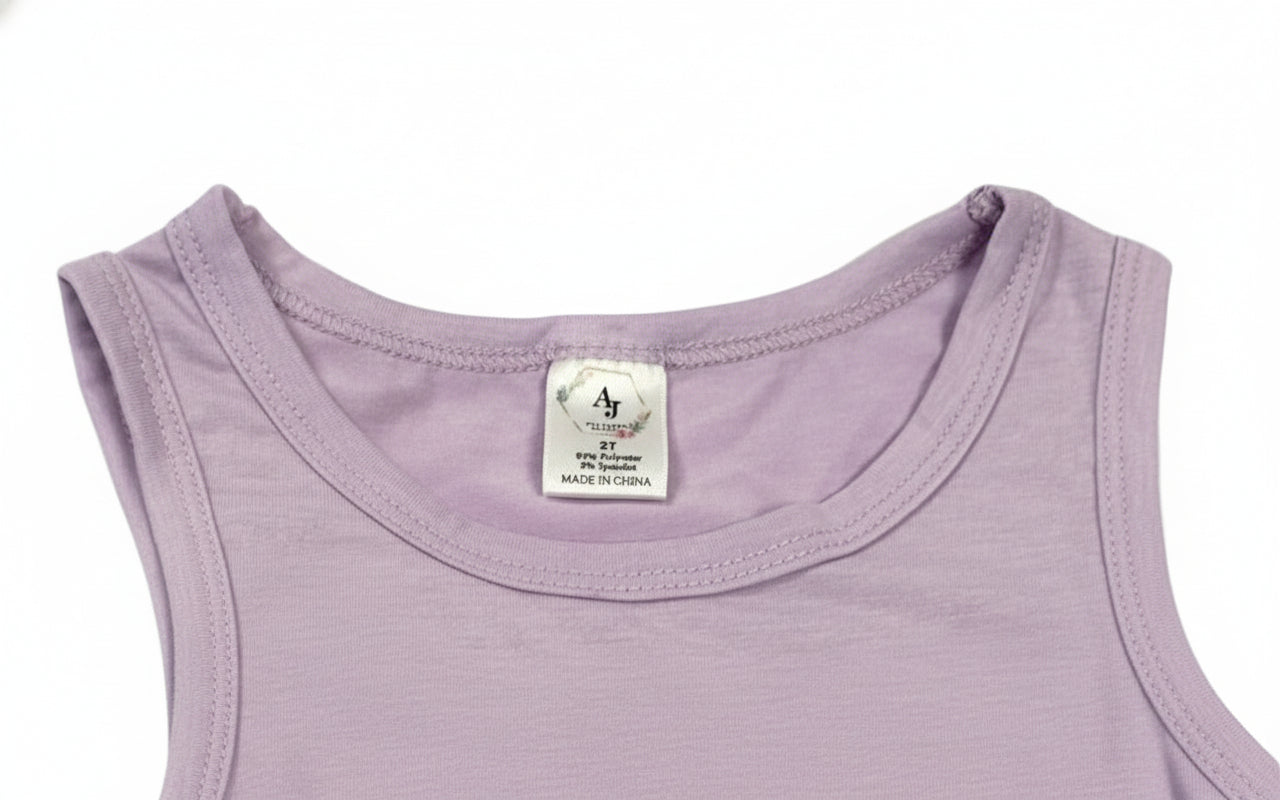 Z. KIDS FLAT BACK - BLANK CUSTOM LAVENDER