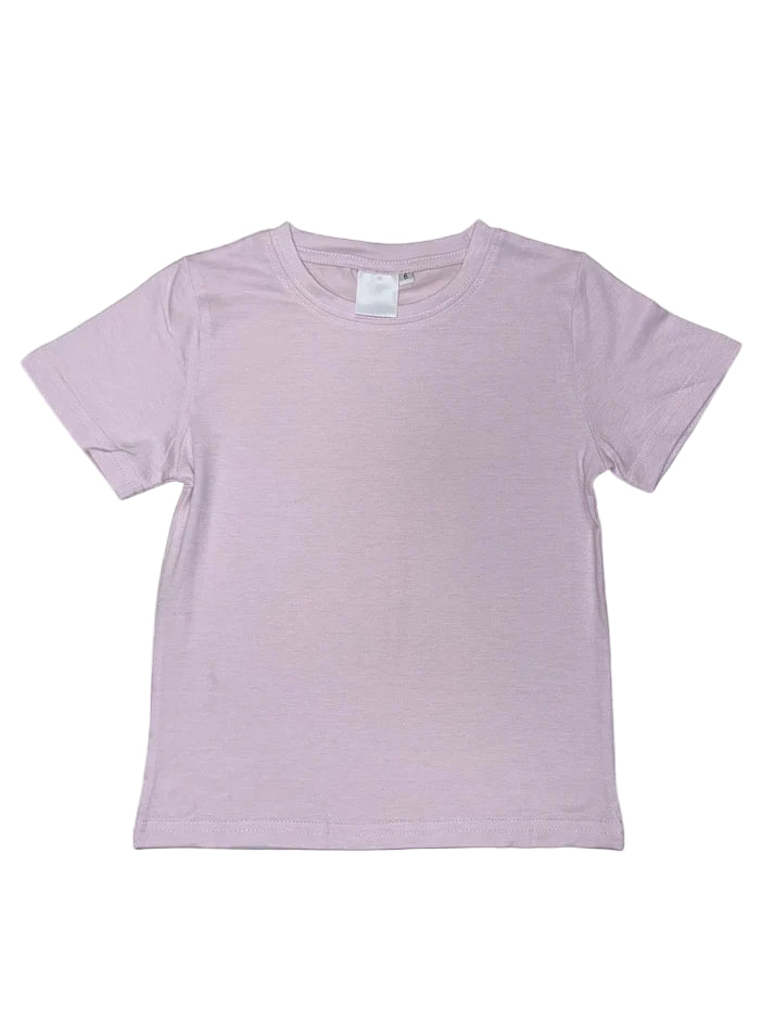 Z. T-SHIRTS BLANK CUSTOM LILAC
