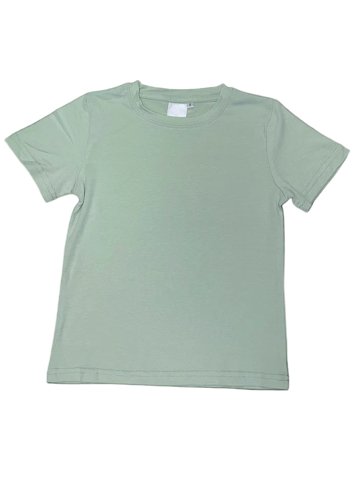 Z. T-SHIRTS BLANK CUSTOM SAGE