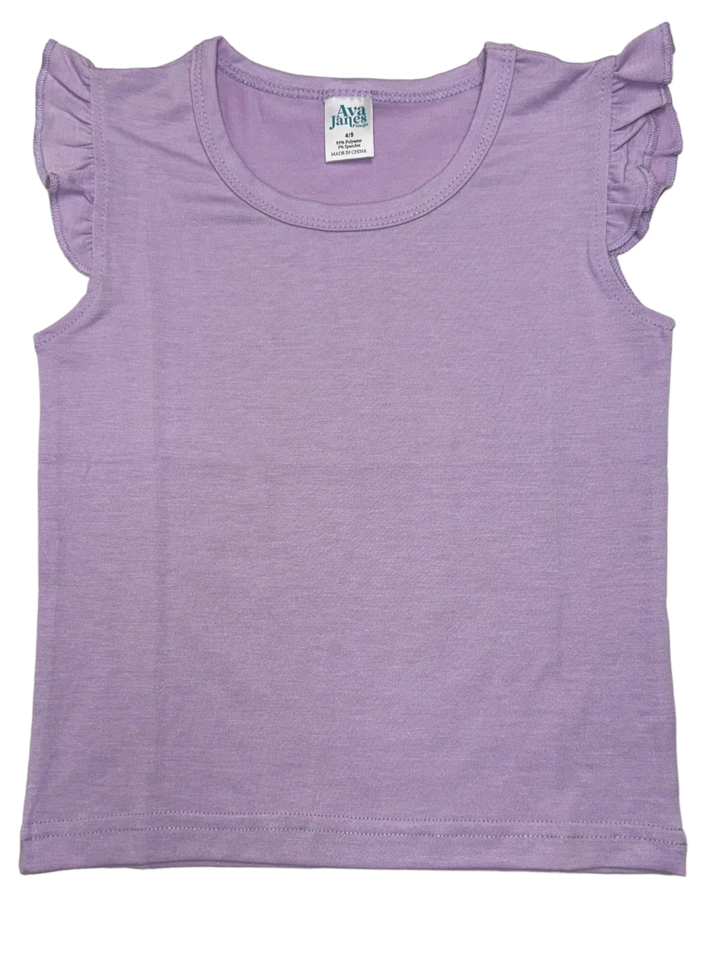 Z. KIDS FLUTTER SLEEVE - BLANK CUSTOM PURPLE