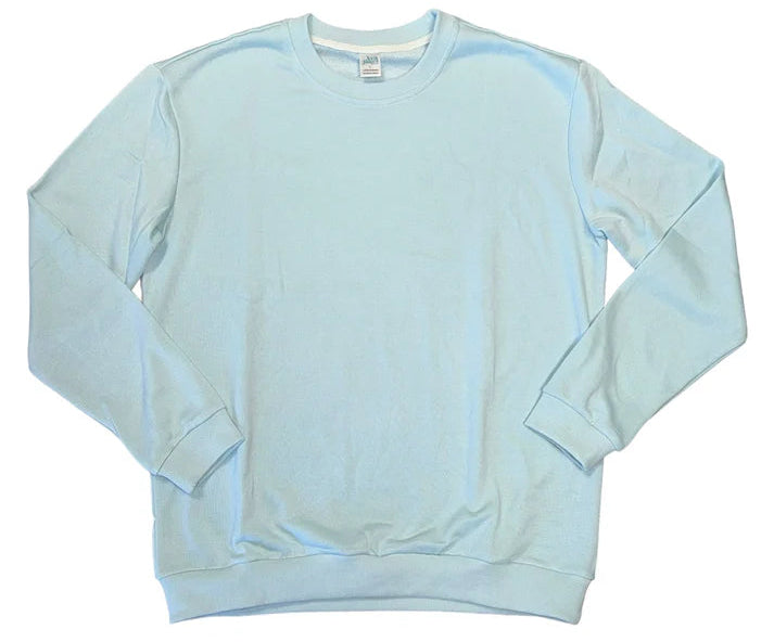 Z. CREW NECK - BLANK CUSTOM SKY BLUE