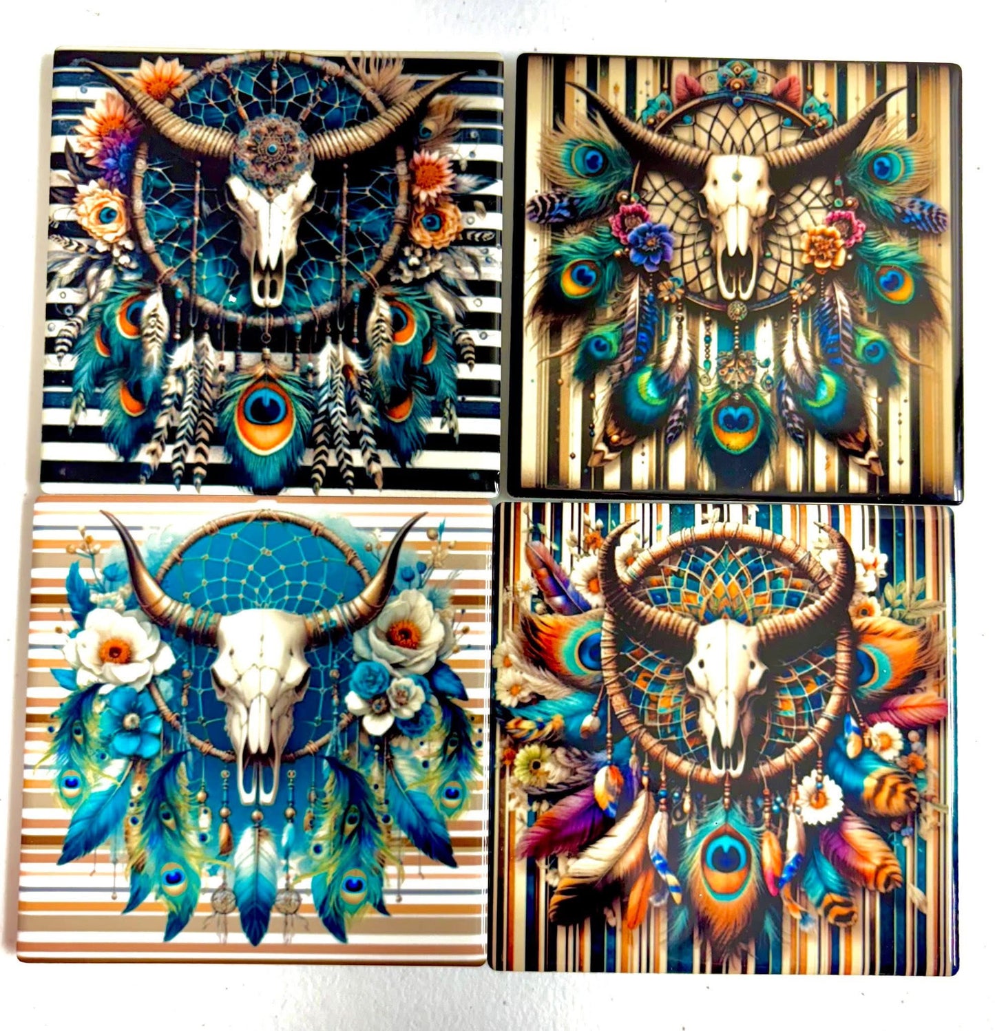 Coasters 4/pk - NATIVE AMERICAN