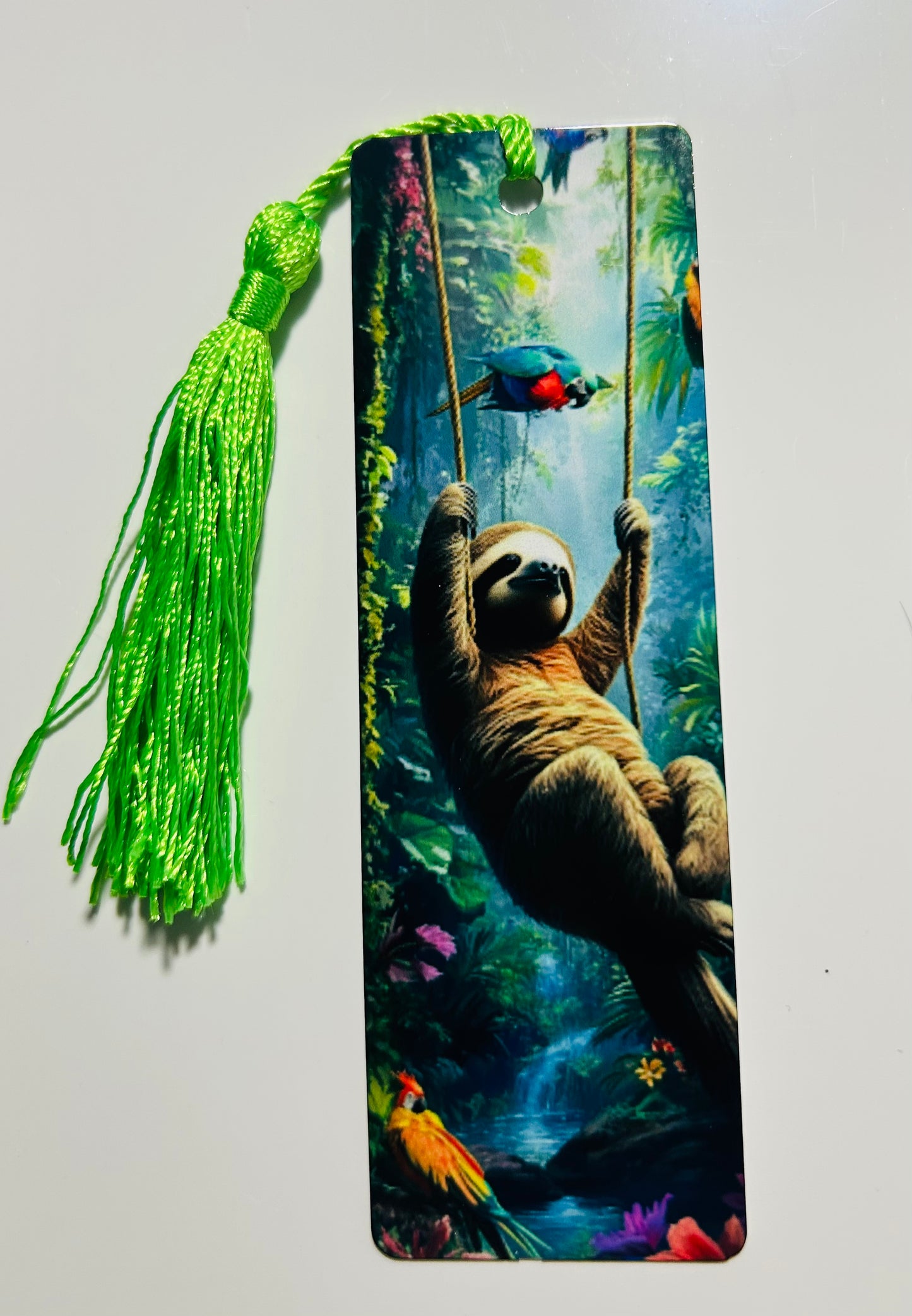 Metal Bookmark - Sloth