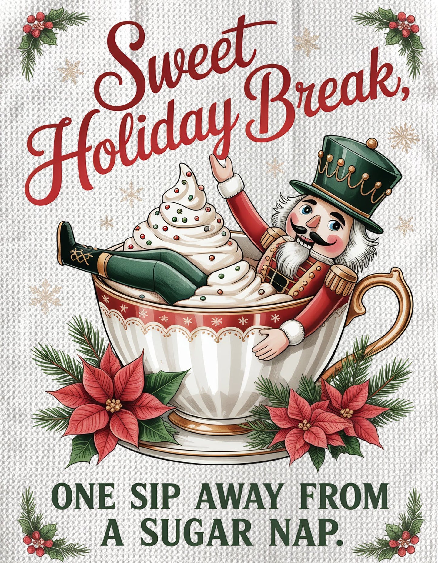 TOWELS - CHRISTMAS NUTCRACKER SWEET