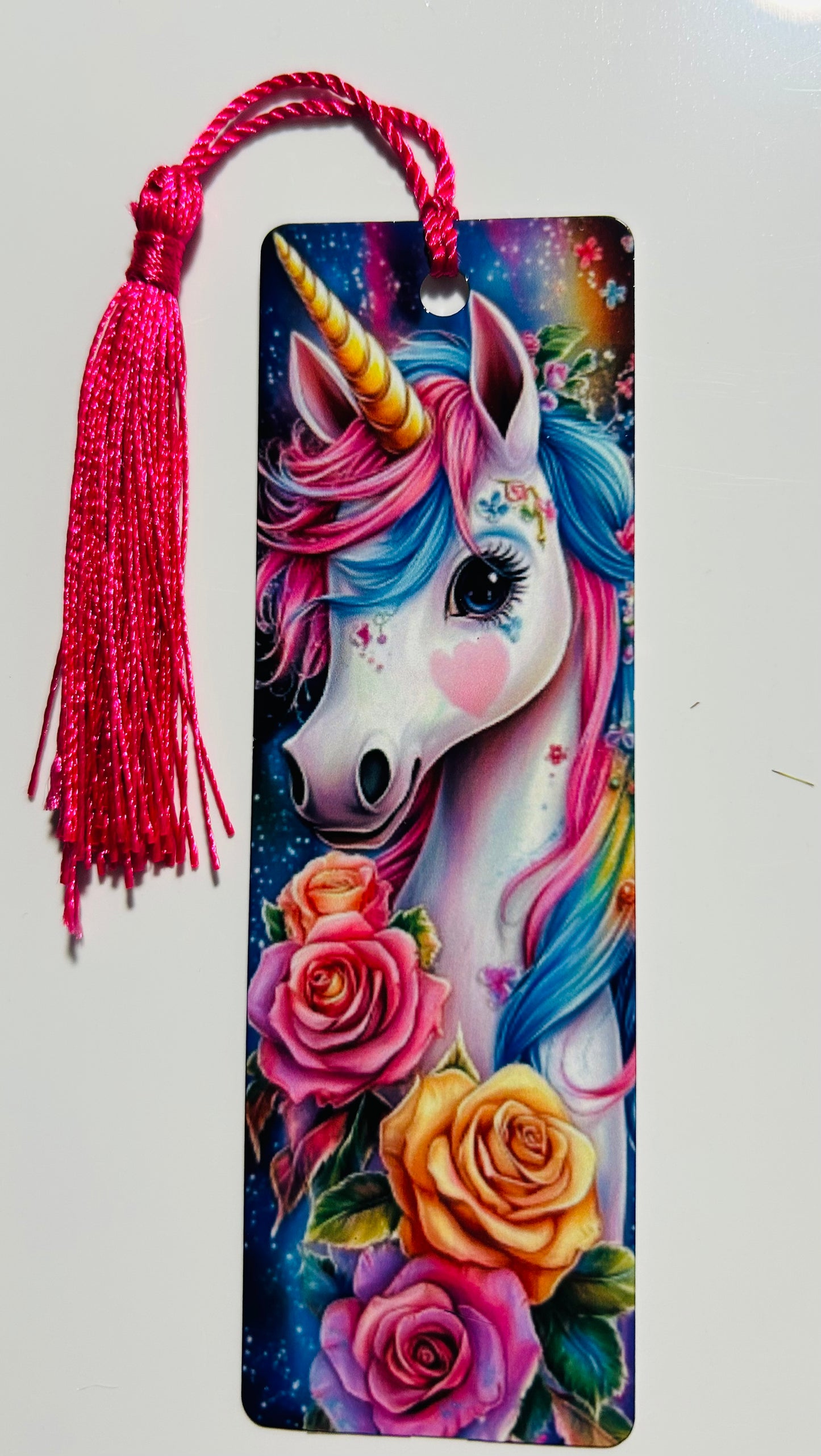 Metal Bookmark - Unicorn