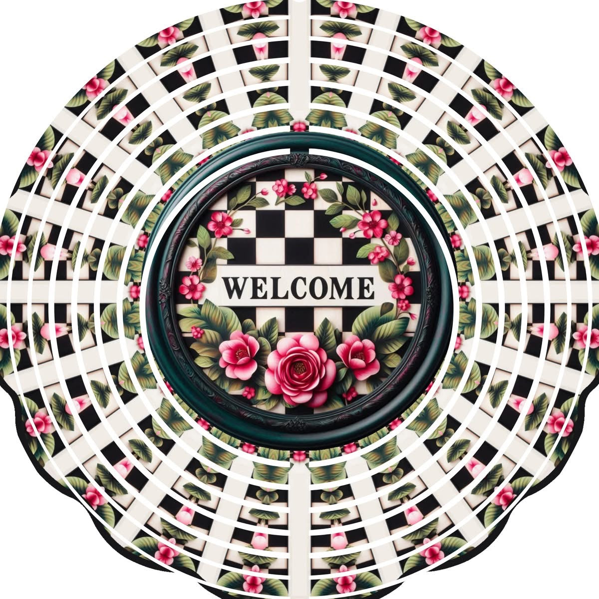 WIND SPINNER - WELCOME FLORAL