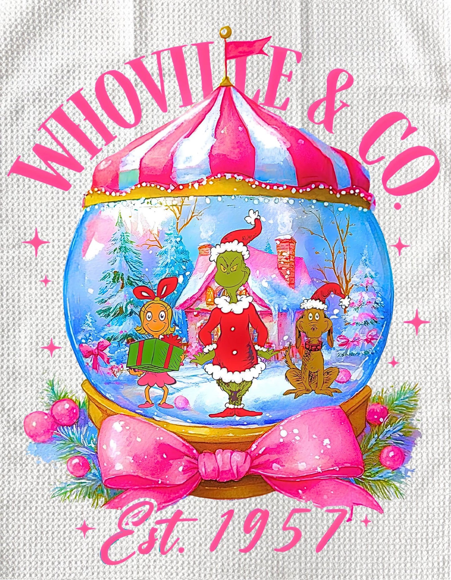 TOWELS - CHRISTMAS WHOVILLE
