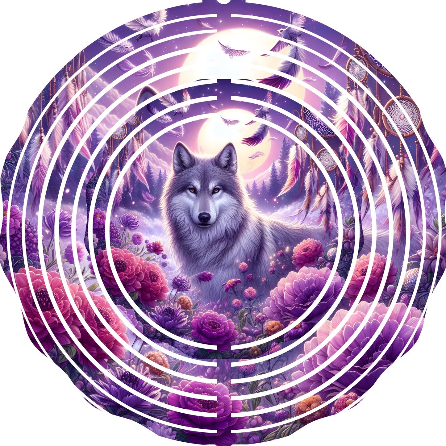 Wind Spinners - Wolf