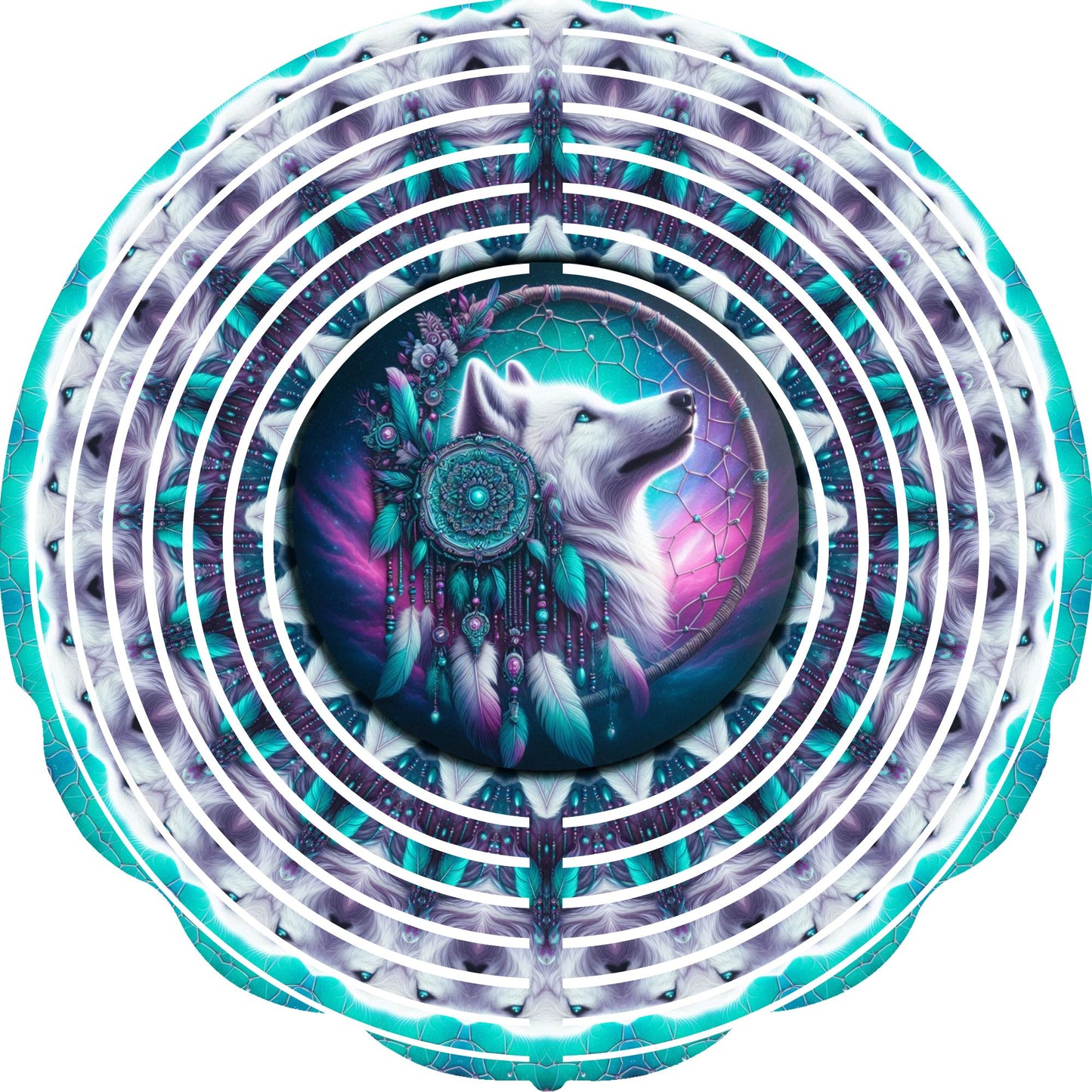 Wind Spinners - Wolf