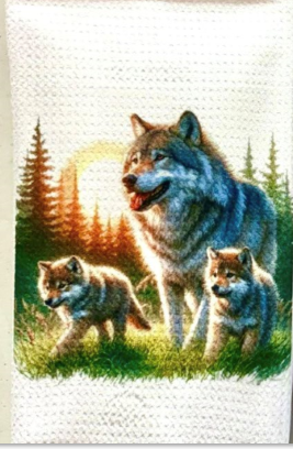 TOWELS - WOLF