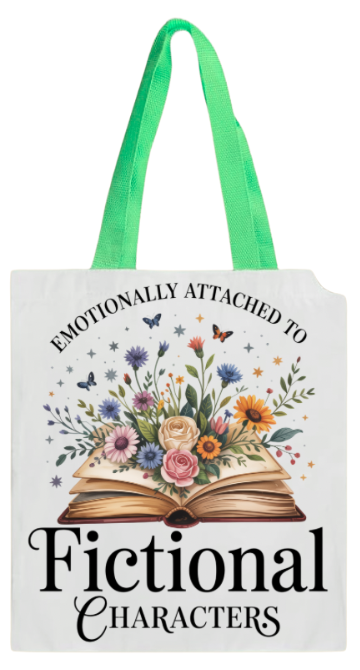 BOOK BAG - BOOKS FICTIONAL CHARACTERS
