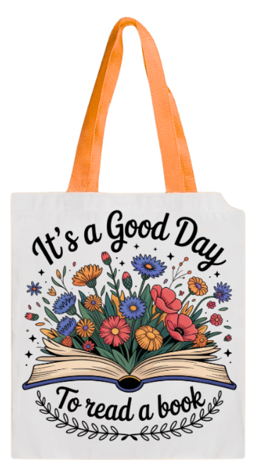 BOOK BAG - BOOKS IT'S A GOOD DAY