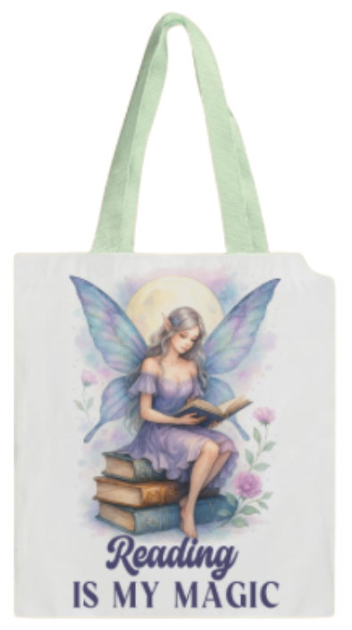 BOOK BAG - FAIRY READING IS MY MAGIC