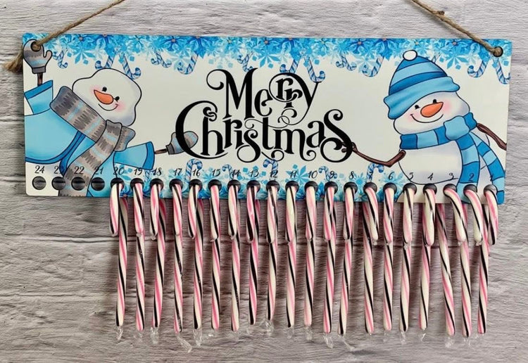 CANDY CANE COUNTDOWN BOARDS