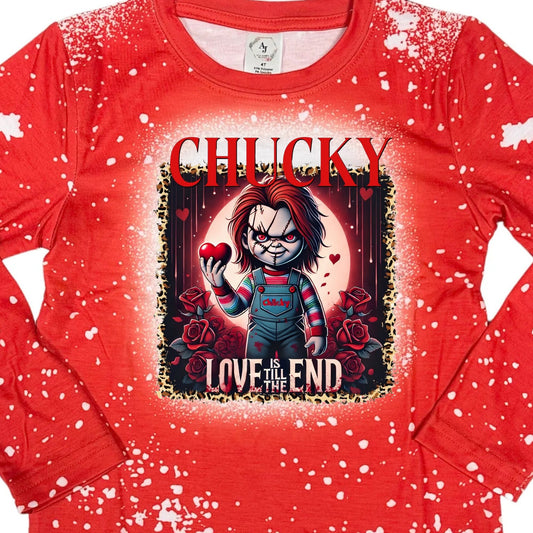 LS Faux Bleached - VALENTINES CHUCKY