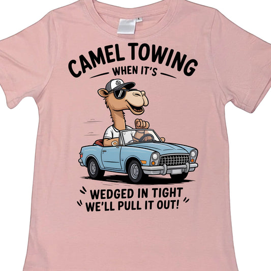 T-SHIRTS - FUNNY CAMEL TOWING