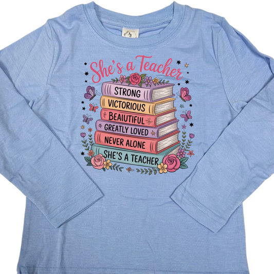 LONG SLEEVE - TEACHER BOOKS