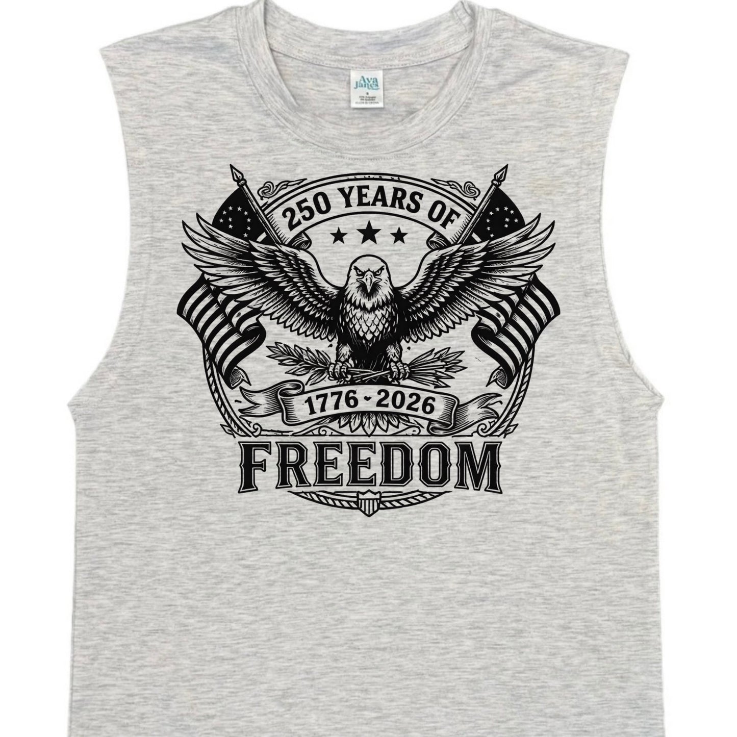 TANK TOP: MEN'S MUSCLE - FREEDOM