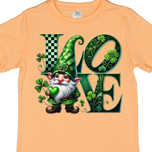 T-SHIRTS - ST PATRICK'S GNOME LOVE