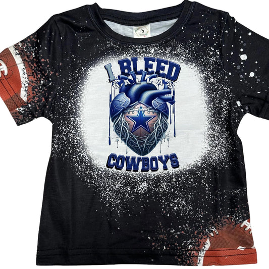 T-SHIRTS SPORTS FAUX COWBOYS I BLEED