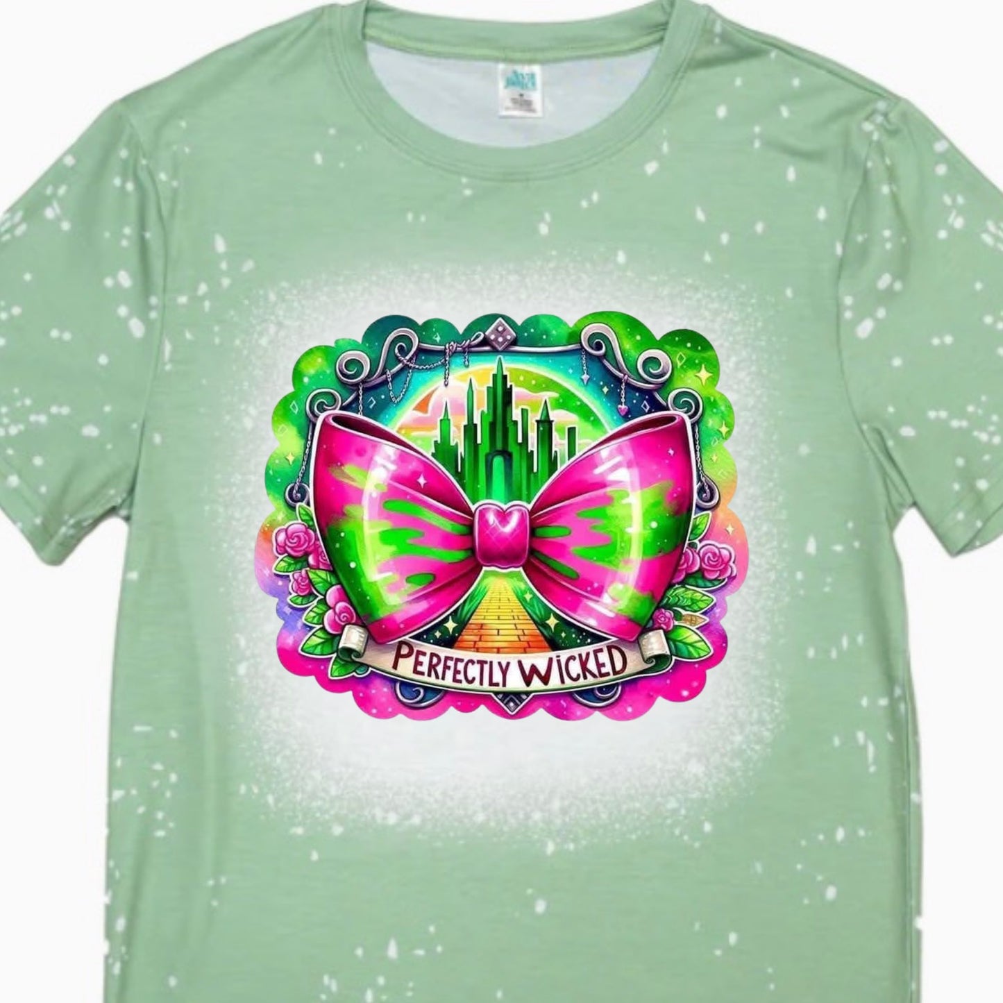 T-Shirts Faux Bleached - WICKED PERFECTLY