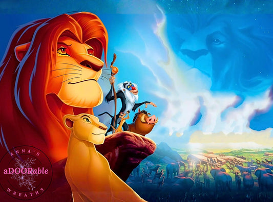 Tempered Glass Cutting Board Cartoon/Character Lion & Friends