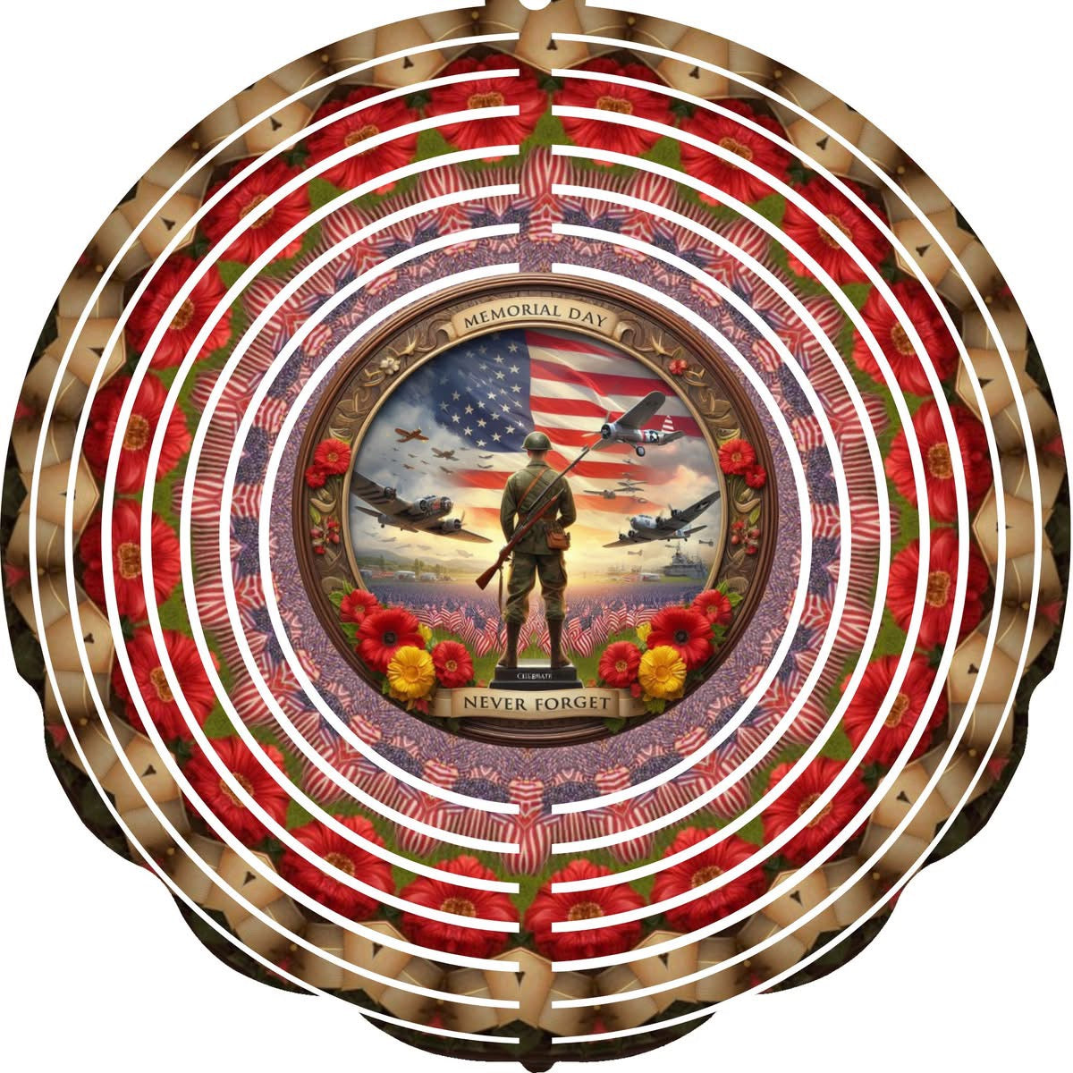 WIND SPINNER - MEMORIAL DAY VET