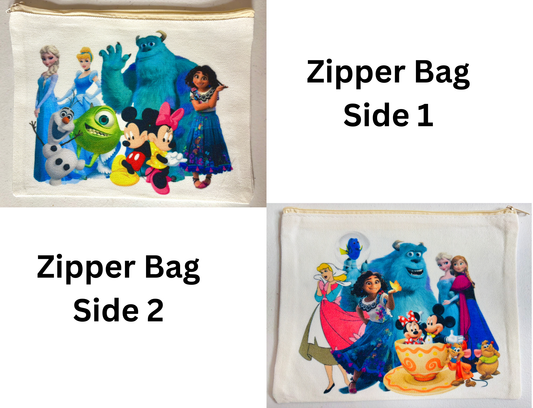 ZIPPER BAGS - MONSTERS INC.