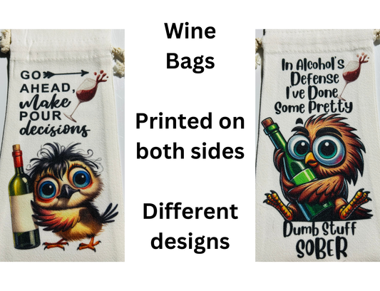 Wine Bags - IN ALCOHOLS DEFENSE