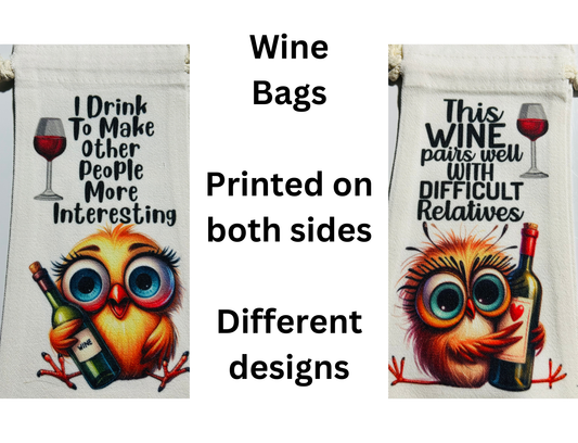 Wine Bags - THIS WINE PAIRS WELL