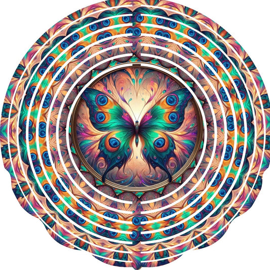 WIND SPINNER - BUTTERFLY COLORFUL