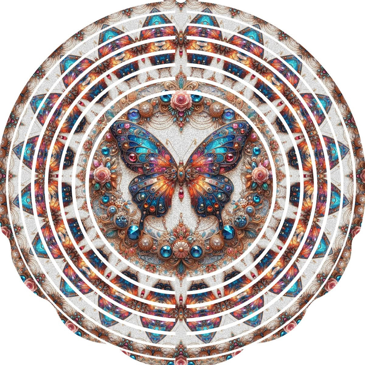 WIND SPINNER - BUTTERFLY JEWELS