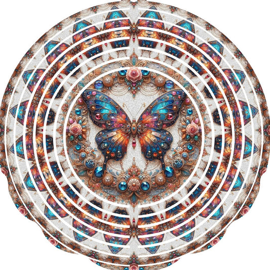 WIND SPINNER - BUTTERFLY JEWELS