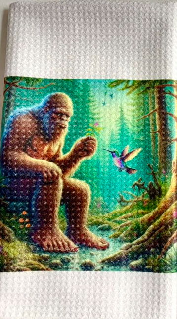 TOWELS - BIGFOOT HUMMINGBIRD