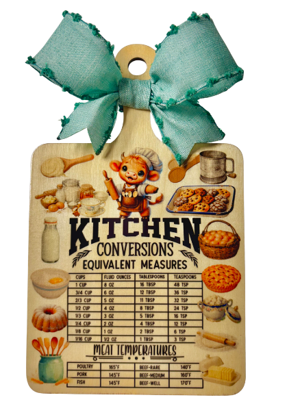 DECOR BOARDS - CONVERSION HIGHLAND COW BAKING